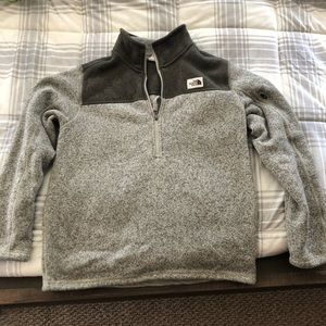 The North Face 1/4 zip M